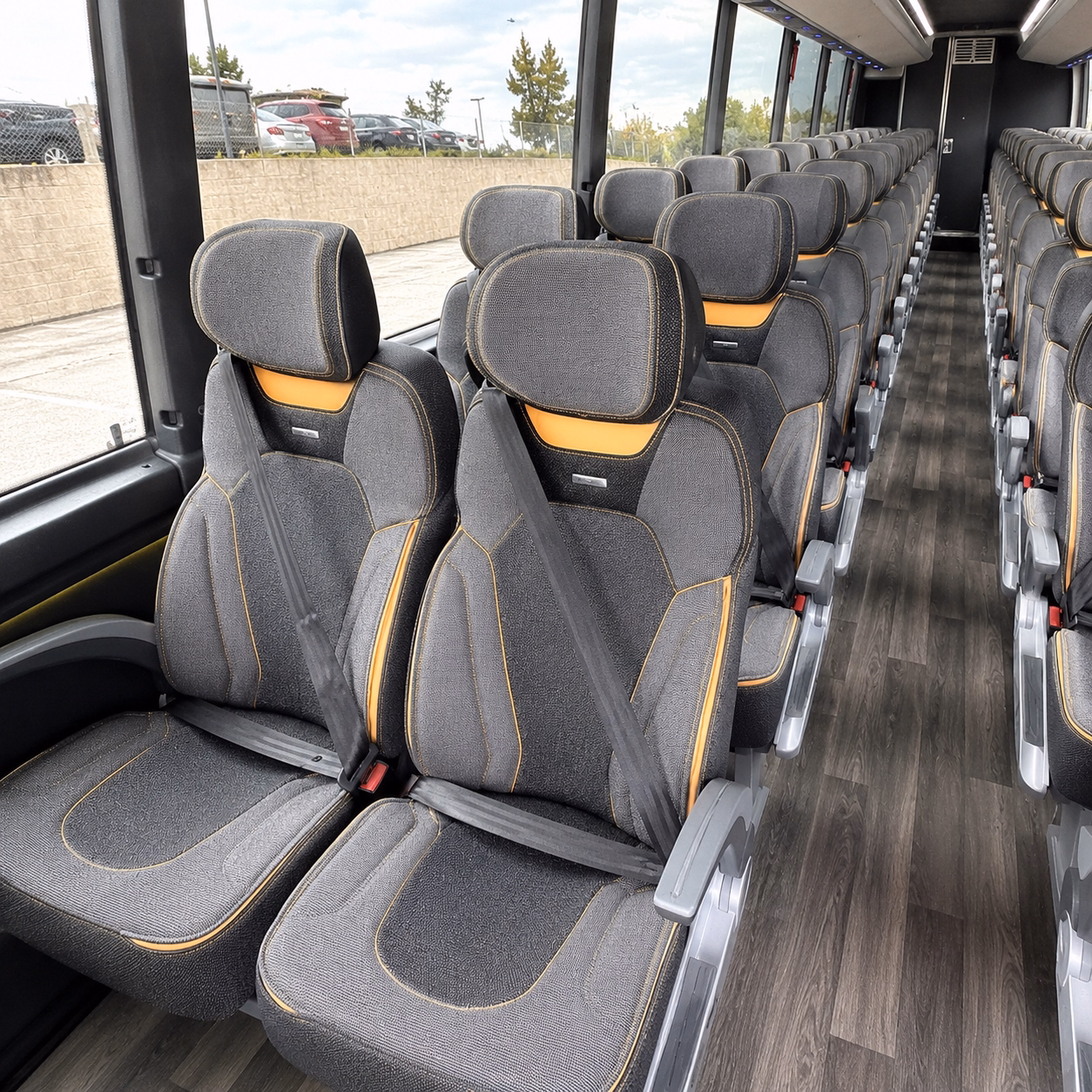 corporate charter buses to garmin t mobile and major overland park campuses
