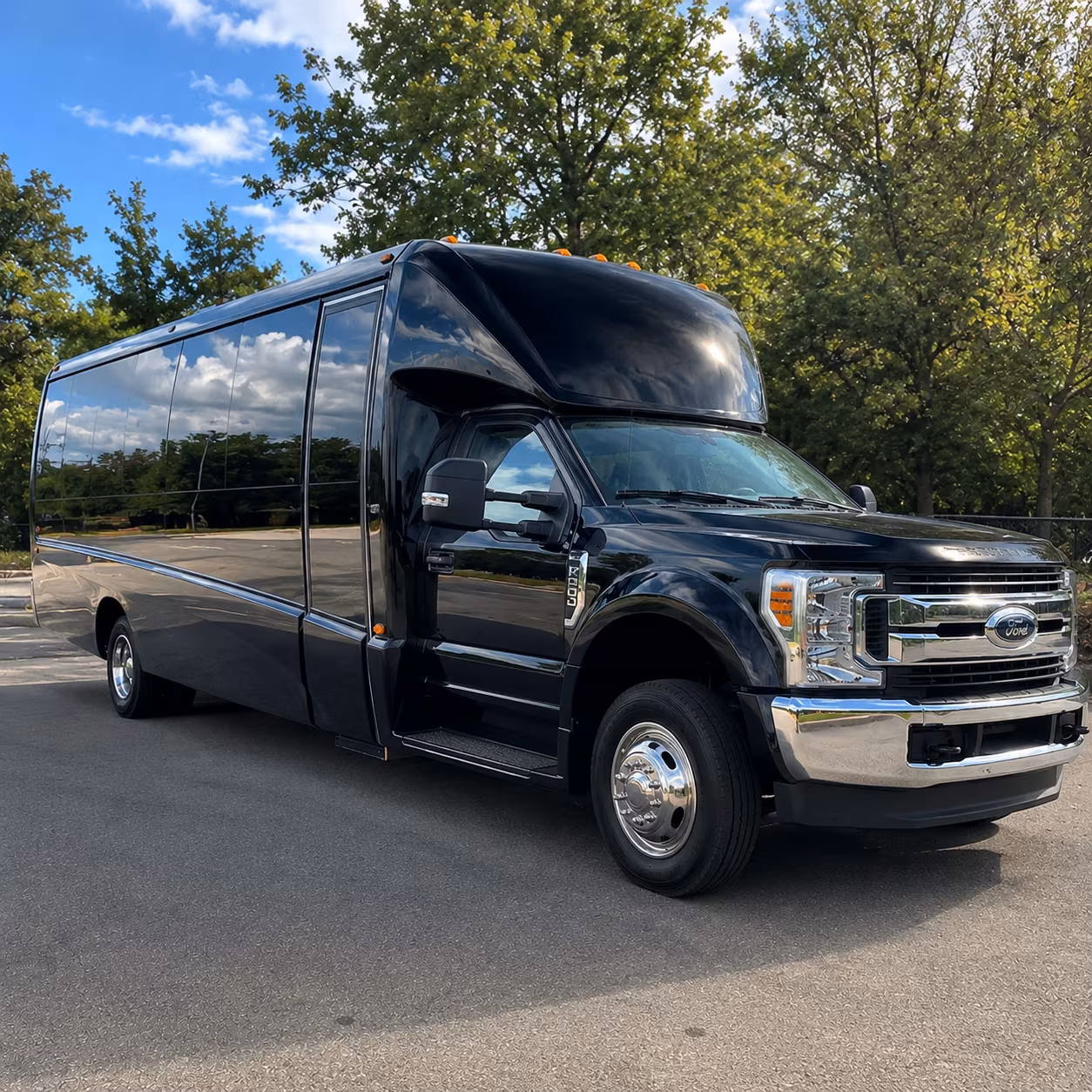 overland park concert transportation onboard seating