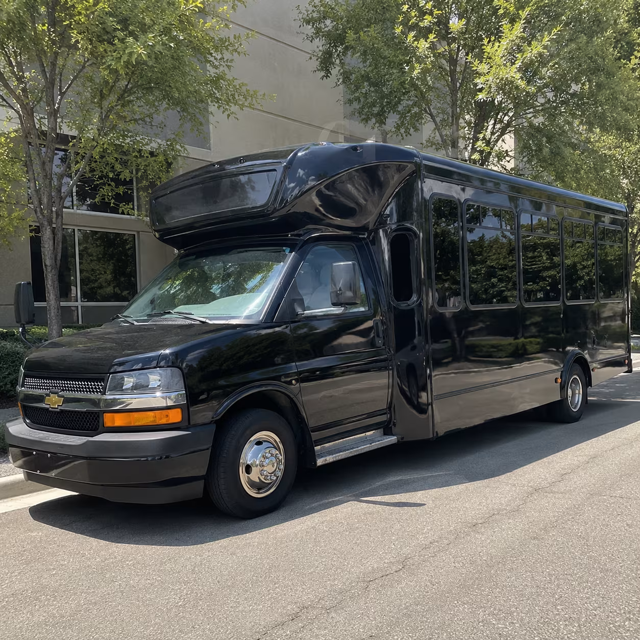 overland park party bus booking step 1