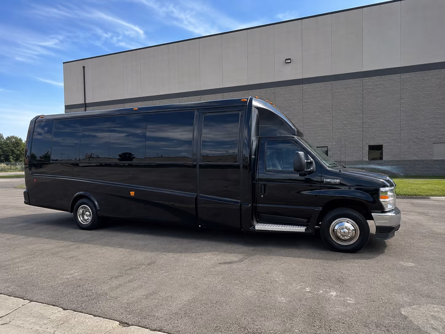 overland park wedding transportation onboard seating